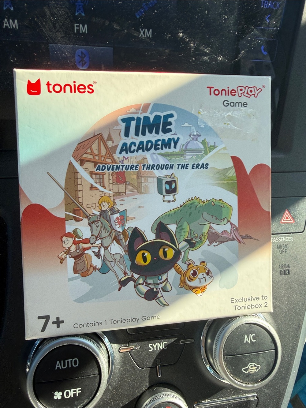 Tonies Time Academy ToniePlay Game - White and Red Adventure Pack
